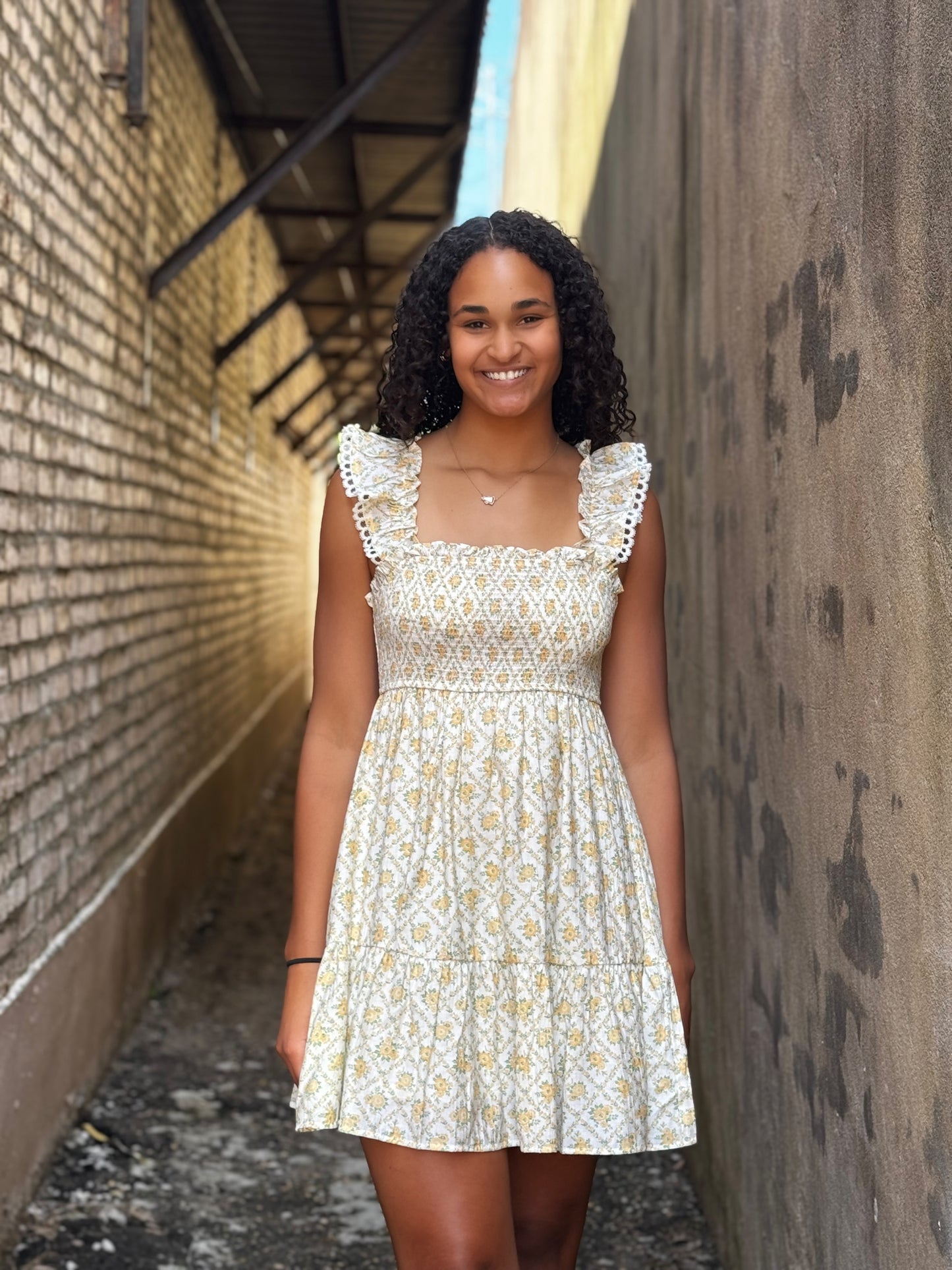Floral Pattern Dress