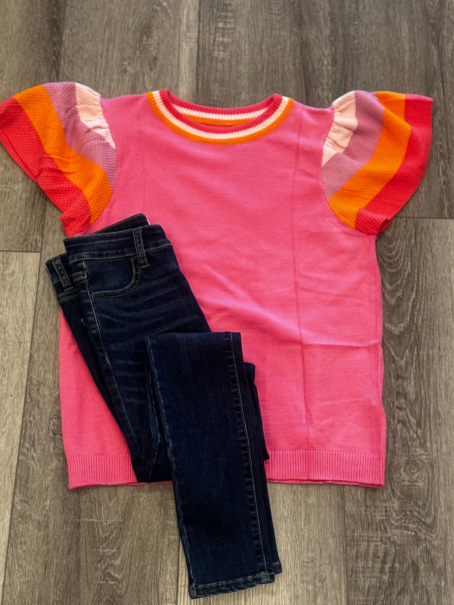 Carrot Knit Top