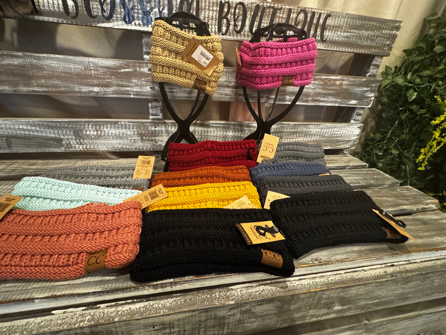 Solid Ribbed Headwraps