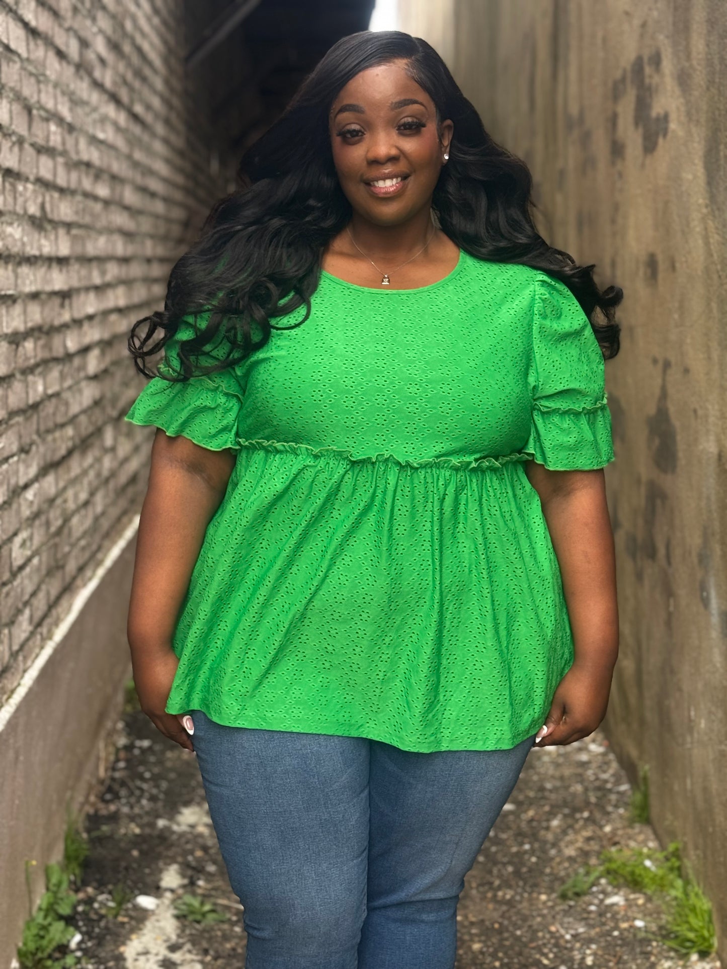 Ruffle Blouse
