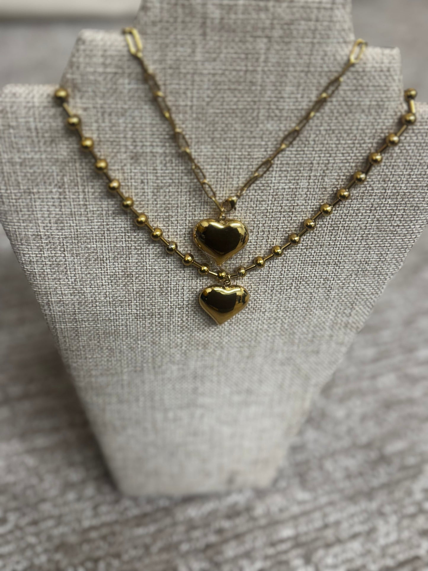 Paperclip Heart Pendant