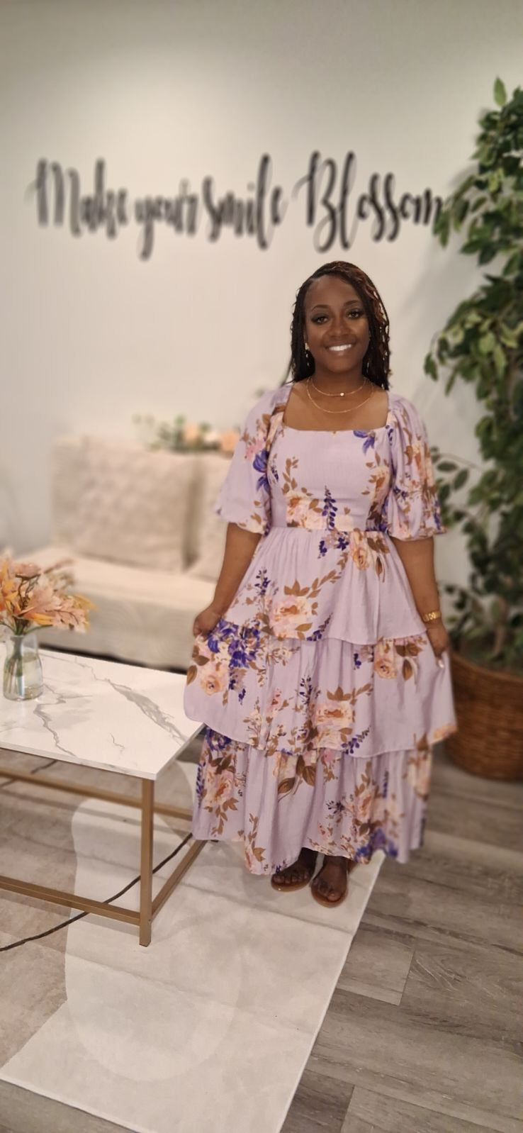 Purple Floral Love