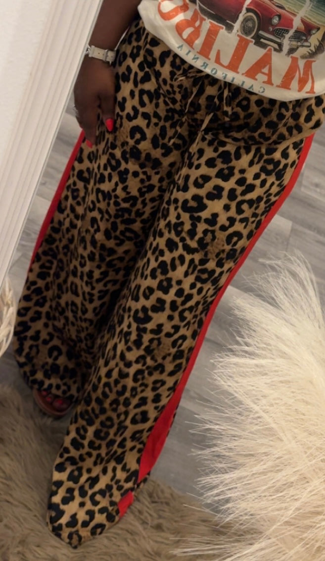 Red Stripe Leopard