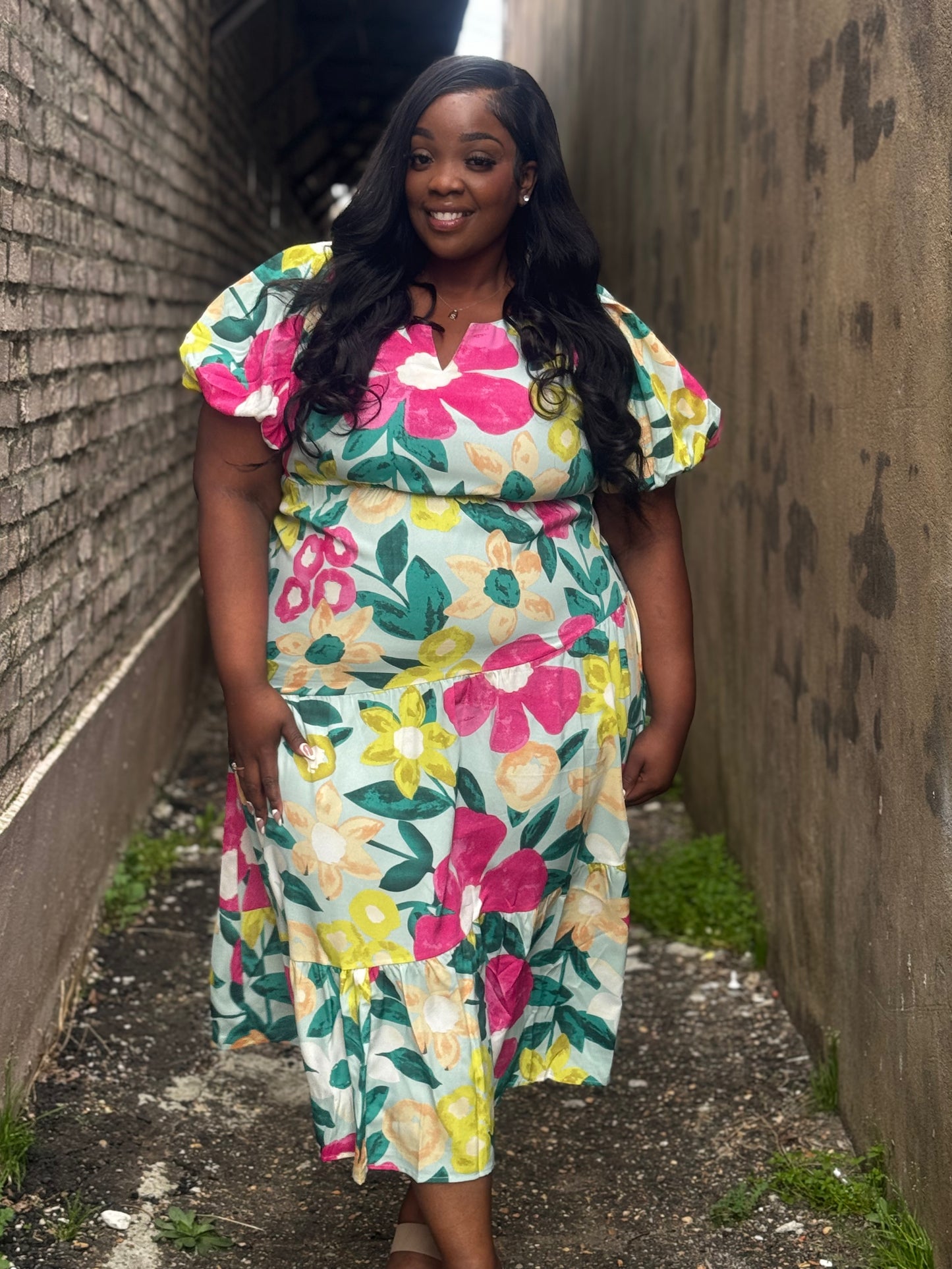 Floral Midi