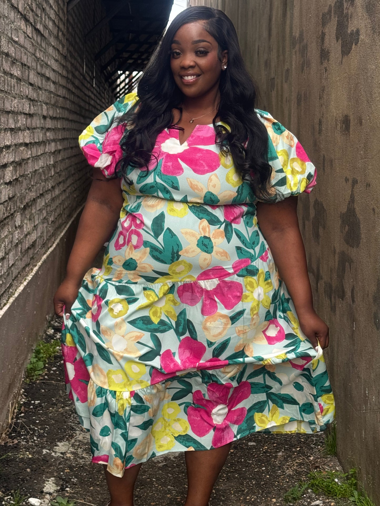 Floral Midi