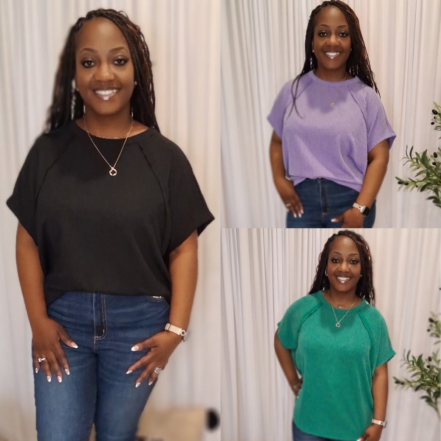 Knit Poncho Top