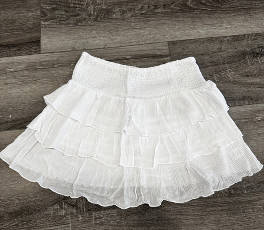 Ruflled Mini Skirt