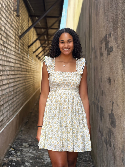 Floral Pattern Dress