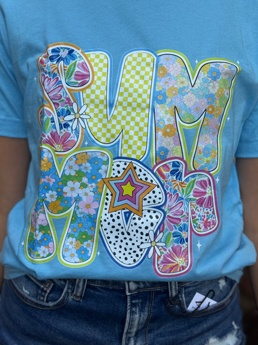 Summer Retro Flower
