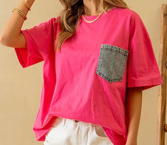 Denim Pocket Too
