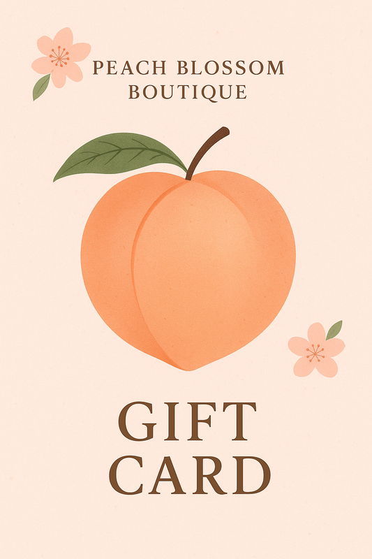 Peach Blossom Gift Card