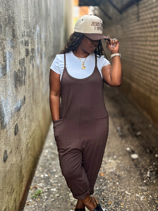 Pocketed Jumpsuit