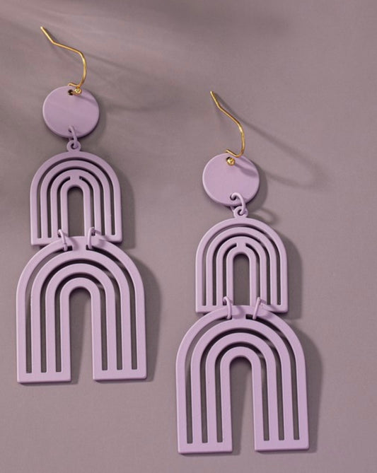 Arch Drop Earrings