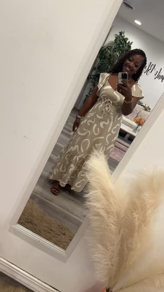 Front Tie Dress